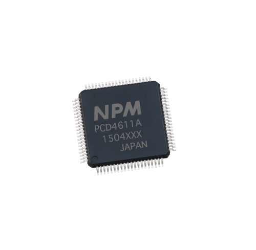 Nippon Pulse PCD 1-axis controller chip in 48-pin QFP package