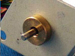 Photo of a motor customized with ball bearings around its shaft