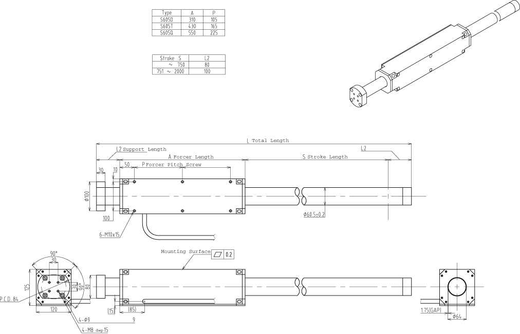 S605T system drawing