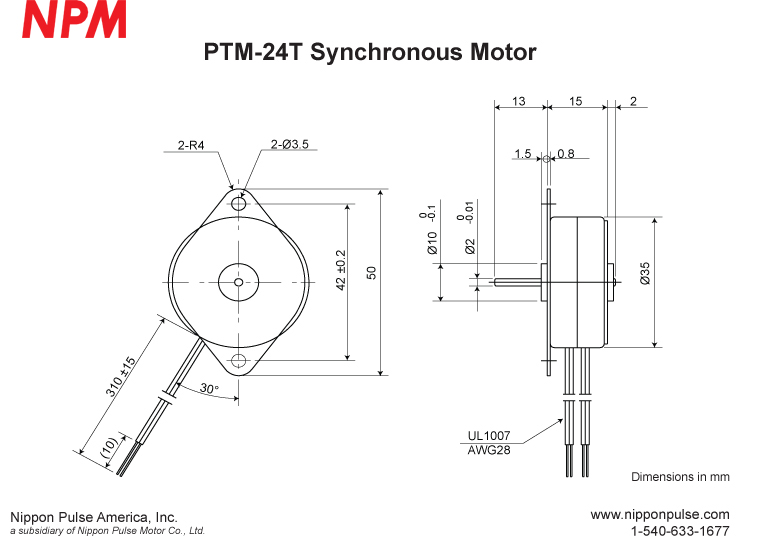 PTM-24T system drawing