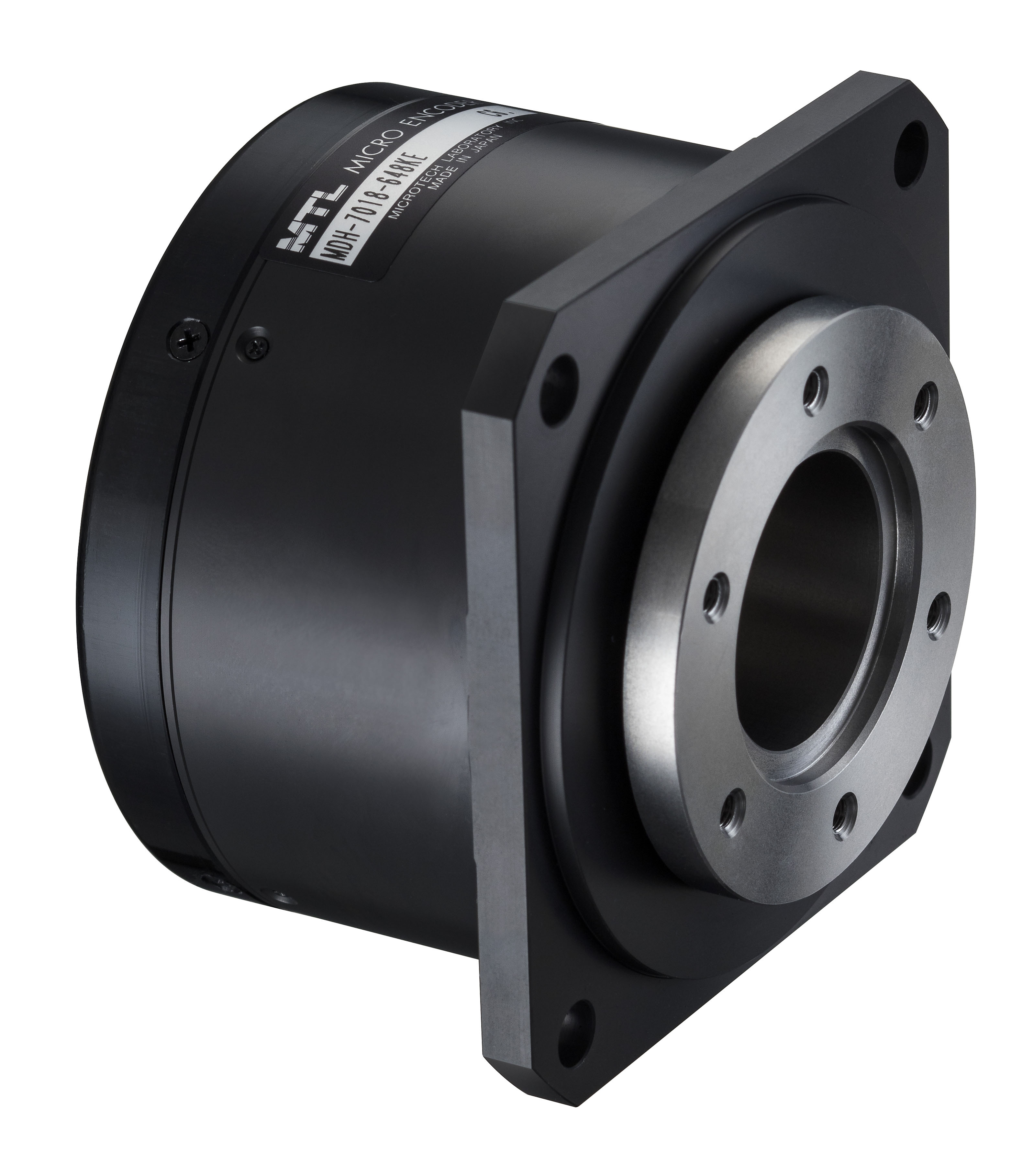 Nippon Pulse 70mm rotary servomotor with hollow shaft