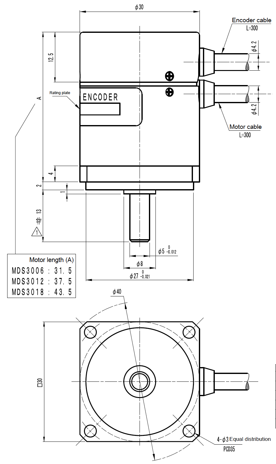 MDS-3018 system drawing