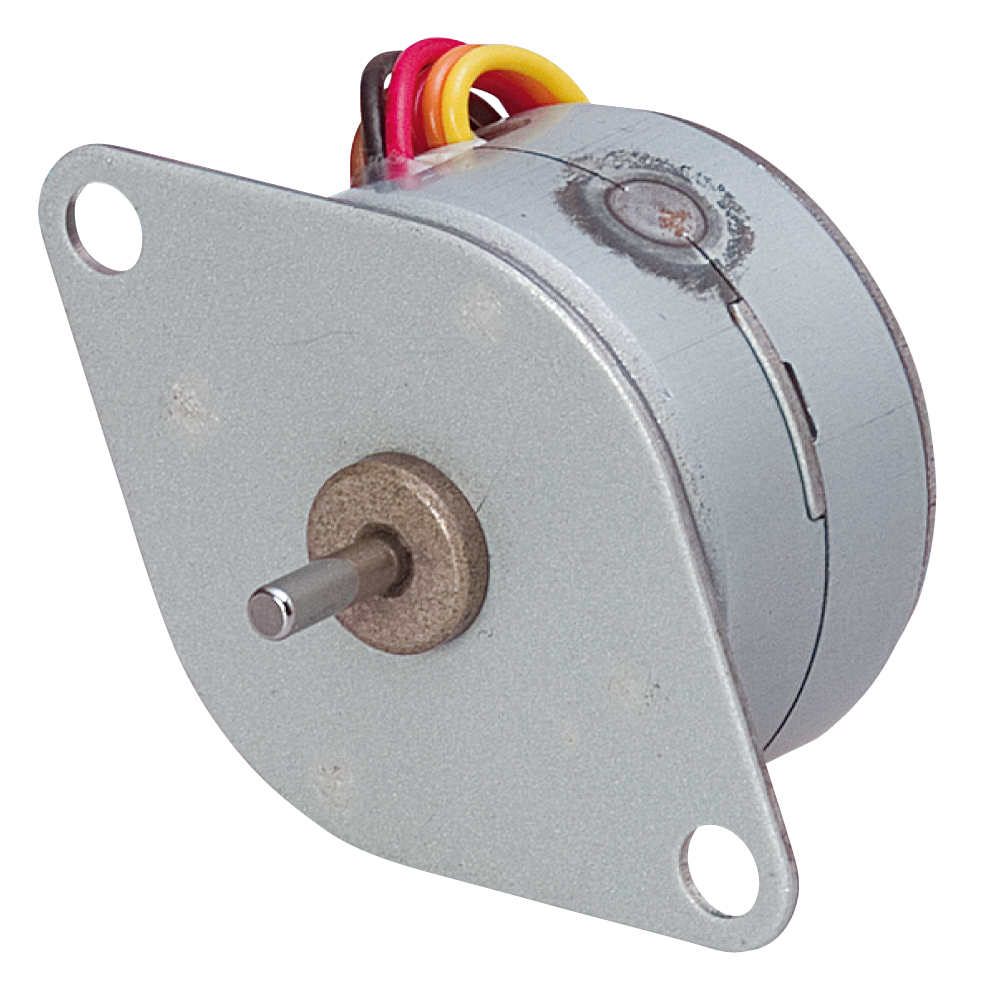 Nippon Pulse 25mm rotary tin-can stepper motor