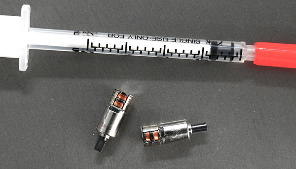 Nippon-Pulse-Micro-DC-Actuators-600x343 Space Matters - Micro DC Actuators down to 6mm diameter with integral lead screw, 4mm stroke, with output force of 4N at 0.4mm/s & resolution of 0.24 microns